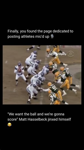 Best moments in sports on Instagram: "Matt Hasselbeck is a former NFL quarterback best known for his long and successful run with the Seattle Seahawks. After beginning his career as a backup with the Green Bay Packers, he was traded to Seattle in 2001, where he developed into a three-time Pro Bowler and one of the most reliable quarterbacks of the 2000s. Hasselbeck helped lead the Seahawks to their first Super Bowl appearance in franchise history during the 2005 season, earning respect for his t
