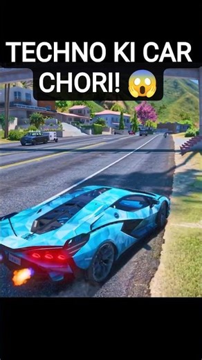 Techno Gamerz ki LAMBORGHINI Sian Chori Kar Li! 😱 #technogamerz