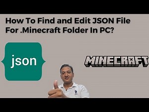 How To Find and Edit JSON File For .Minecraft Folder In PC and Fix Skin Not Showing Error?