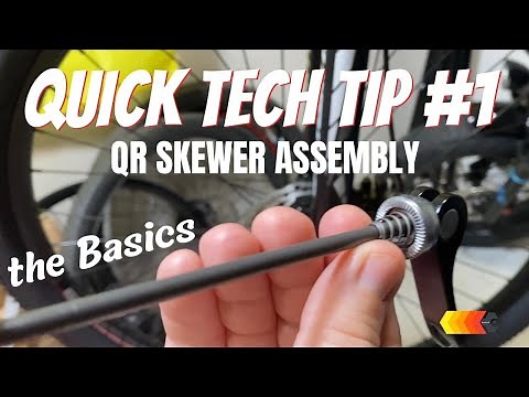 QUICK TECH TIP - How to Assemble a Front Wheel Mountain Bike QR Skewer