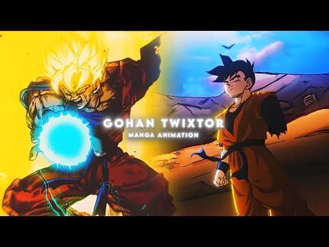 Gohan Manga Animation | Twixtor Clips | Dragon Ball