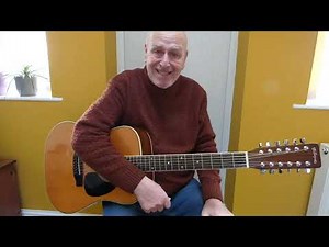 Suzuki 12 string acoustic guitar from 1970s