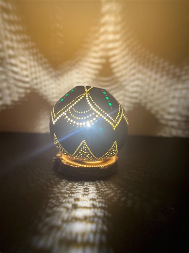 Gourd Lamp, Gourd Lamp - Etsy