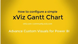 Transform Microsoft Power BI into a Powerful Project Management tool using xViz Gantt Chart Custom Visual. This video guides you through the Step by Step Configuration for Gantt Chart. | XViz