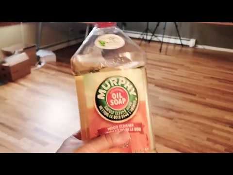 How To Cleaning Hardwood Floor with Murphy's Oil Soap