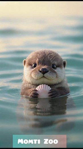 Cute Otter Moments 🦦❤️ | Adorable Otter Short #shorts