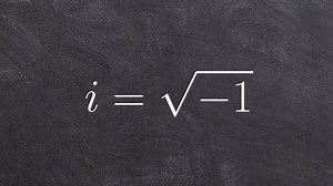 Algebra 2 - Model imaginary numbers to the first four powers