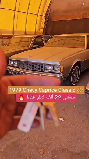 1979 Chevy Caprice Classic ⚜️ #classiccar #caprice #capriceclassic #chevycaprice #oldschool #lowmileage #barnfind #كابرس #تسعاوي #كابرس_1979 #مخزن #كلاسيك