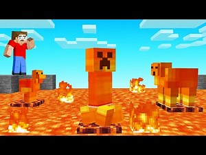 We Found LAVA MOBS In MINECRAFT!