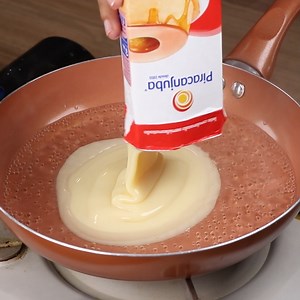 I added condensed milk to the boiling water and the result was amazing! | YumRecipes