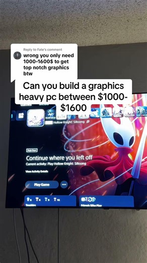 Can you build a high end pc at this price point? #playstation #pcgaming #pcbuild