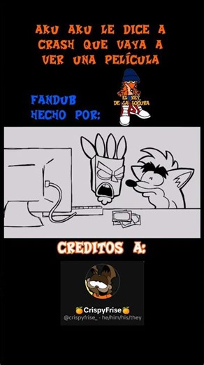 Aku Aku le da dinero a Crash para que vaya al cine | Fandub