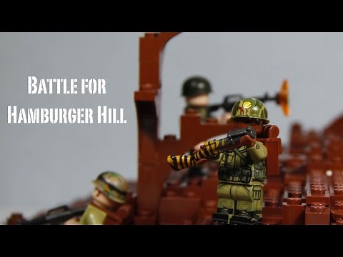 Lego Vietnam War - Battle For Hamburger Hill Stop Motion