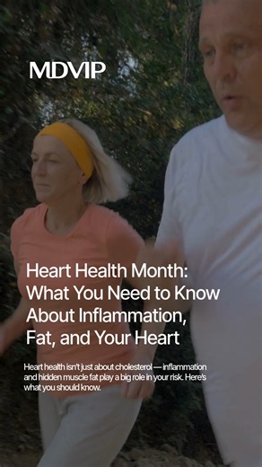 Heart health goes beyond one number. It’s about understanding your personal risk factors, staying active, eating well, managing stress and taking a proactive approach to prevention. Small, consistent steps can make a meaningful difference over time. This Heart Health Month, prioritize your heart.❤️ Talk to an MDVIP-affiliated physician about personalized testing, prevention strategies and a heart health plan tailored to you. Learn more at the link in bio #HeartHealthMonth #HeartHealth #Preventio