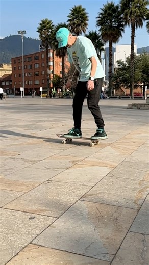 Fakie gazelle flip 720🌪️ #skate #skateboarding #skatelife | Julian Valencia