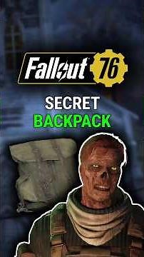 SECRET BACKPACK Adds 120 LBS in Fallout 76! 🎒 #fallout76 #gaming #fallout #guide #gamingtips #farm