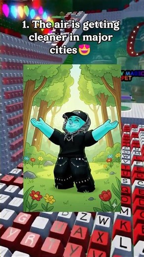 Our World is Improving! Good news! Part 5 #roblox