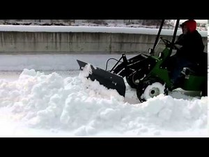 Power Trac 425 with blade