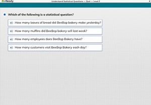 i-ReadyUnderstand Statistical Questions - Quiz - Level FWhic... | Filo