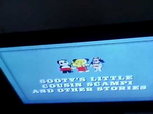 start of sooty little cousin scampi UK vhs 1991