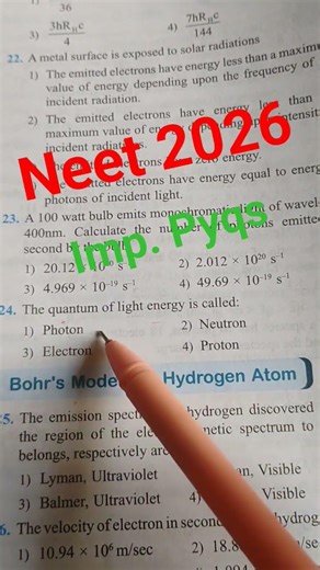 Structure of atom #neet #importantquestions #class11 #medicalentranceexam #viralshorts