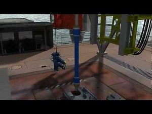3D Offshore Drilling Animation | Mako Tools | Offshore Animation | Offshore Rig Animation