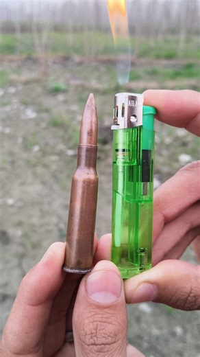 Does a bullet explode in fire?