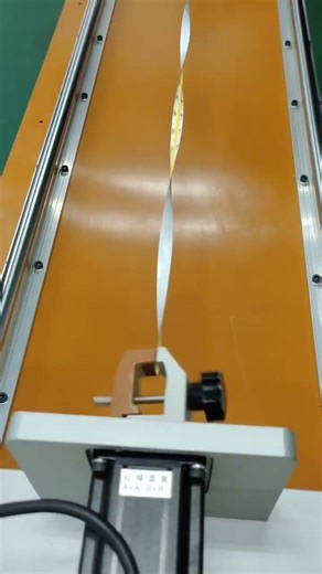 CCT adjustable COB LED Strip Light Twisting experiment