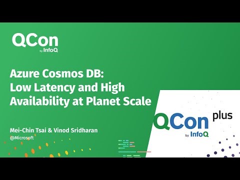 Azure Cosmos DB: Low Latency and High Availability at Planet Scale