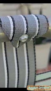 Re-web 1970's aluminum folding lawn chair