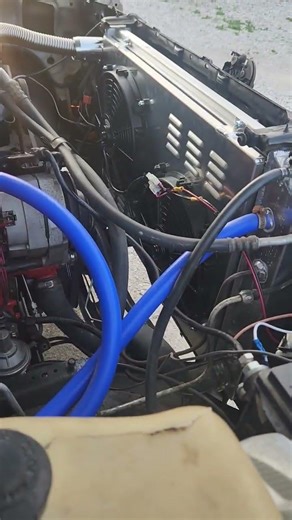 New Radiator and Electric Fan Swap-86 Silverado