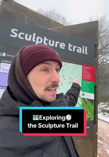 Exploring the Sculpture Trail in the Forest of Dean
