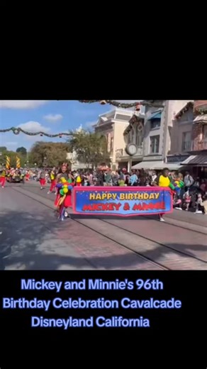 Mickey and Minnie's 96th Birthday Celebration Cavalcade #disneyworld #magicaltravelsbyamy #disneyparks #disneypark #disneyland