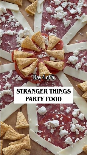 Demogorgon Charcuterie Board - Stranger Things Party Food (Day 4 of 5)
