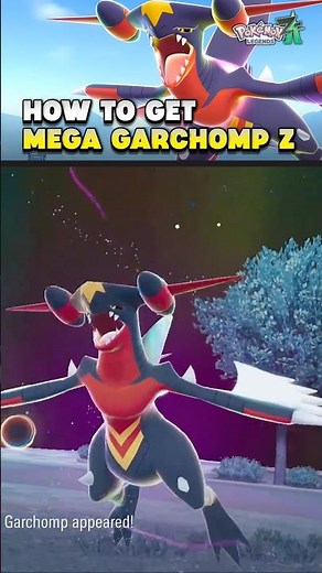 How To Get MEGA GARCHOMP Z in #pokemonlegendsza #pokemon #megagarchomp