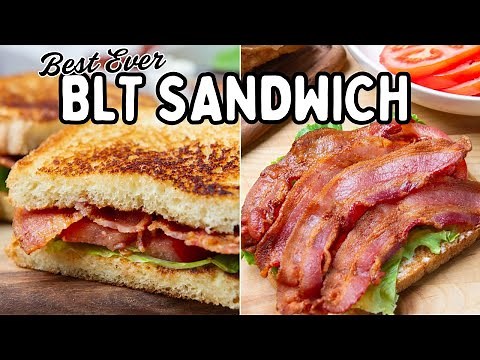 How To Make THE BEST BLT SANDWICH | Easy Bacon, Lettuce & Tomato Sandwich Recipe