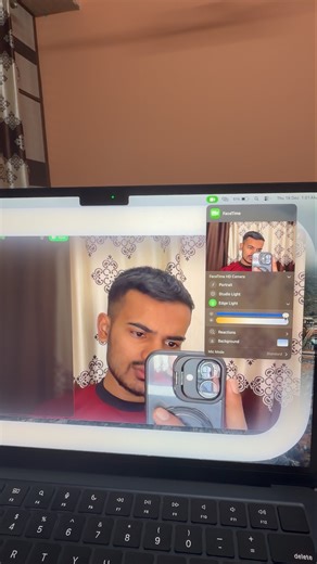 New Mac update = FaceTime cinematic glow ✨#MacUpdate #AppleTips #FaceTime #TechReels