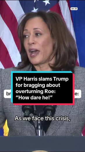 Vice President Kamala Harris took center stage in the Democrats' renewed push for abortion rights, marking the 51st anniversary of the Roe v. Wade ruling on Monday in Wisconsin. In her fiery speech, Harris slammed Former President Donald Trump, who