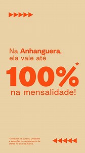 Use sua nota do Enem para ganhar até 100%* de bolsa e estudar na Anhanguera! | Anhanguera Educacional