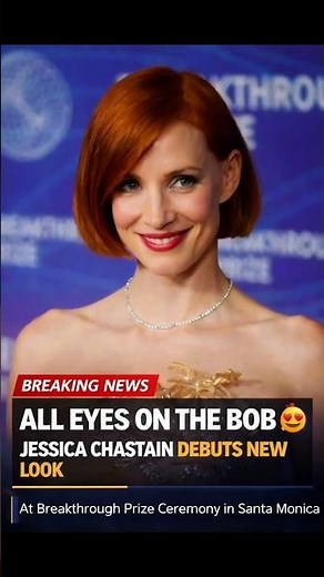 Jessica Chastain #JessicaChastain #HairTransformation