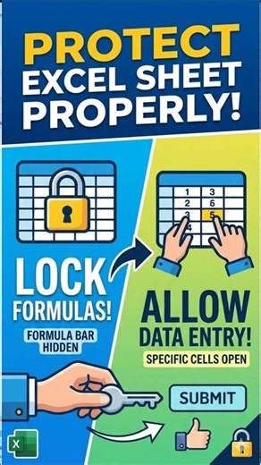 How to Protect Excel Sheet & Formulas: Step-by-Step Microsoft Excel Tutorial 2026