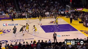 Karl-Anthony Towns with a delicious dime