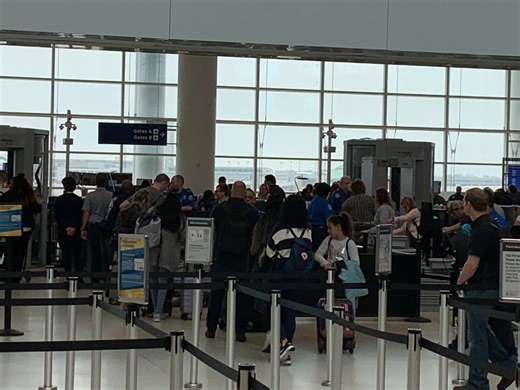 MSY travelers endure long TSA delays amid government shutdown