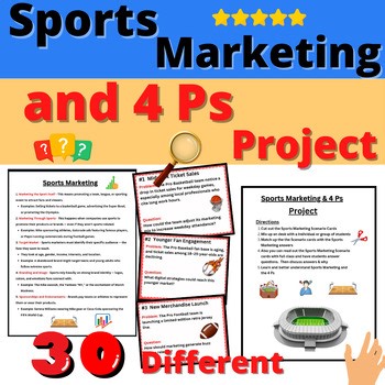 Sports Marketing Project with the 4Ps Activity CTE Business