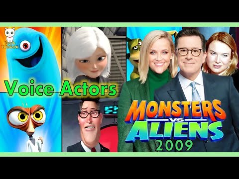 ‫‫Voice Actors - Monsters vs Aliens