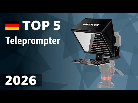 TOP 5 Best Teleprompters. Test & Comparison 2026