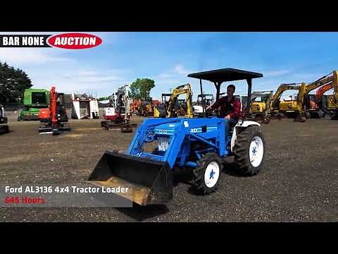 Ford AL3136 4x4 Tractor Loader
