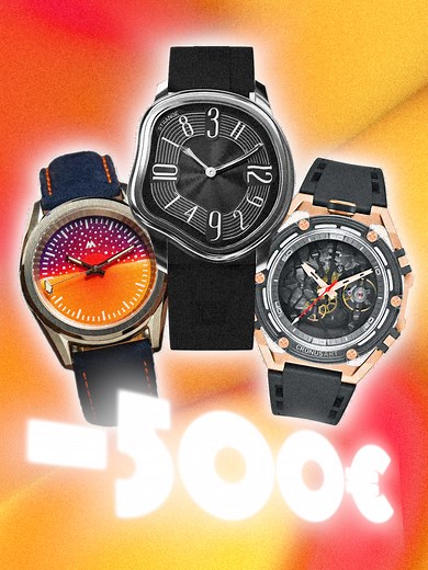 5 montres à moins de 500 € — microbrands et montres abordables