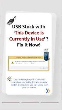 Fix “This Device Is Currently in Use” (USB Error SOLVED!)#usb #techfix