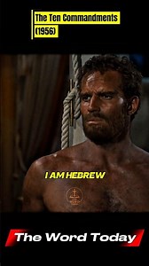 "I am Hebrew" - Moses Revealed His True Identity | The Ten Commandments (1956) #viral #shorts #fyp